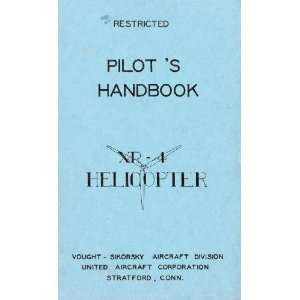   XR 4 Helicopter Pilots Handbook Manual Sikorsky S 47 / R 4 Books