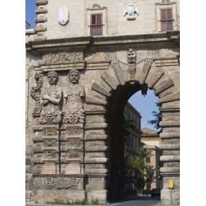  Porta Nuova, City Gate, Palermo, Sicily, Italy, Europe 