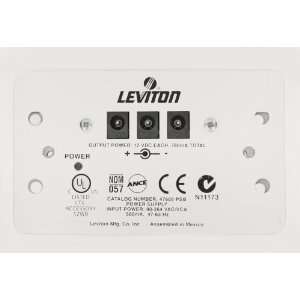  Leviton 47605 PSB Universal Mini DC Power Supply, White 