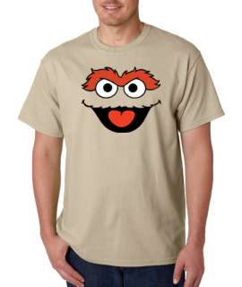 Oscar Face Sesame Street 100% Cotton Tee Shirt  