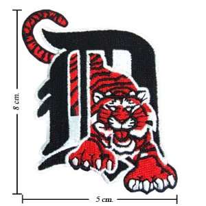  3pcs Detroit Tigers Primary Logo II Emrbroidered Iron on 