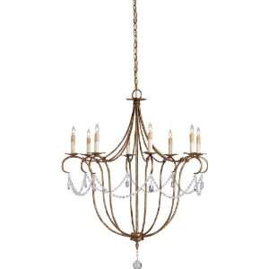 Currey & Company Crystal Lights Chandelier: Home 