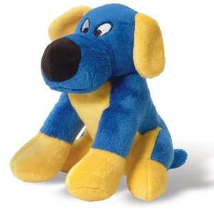  Ol Blue Plush Dog Toy with Squeaker, 6 H: Pet Supplies