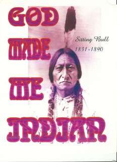 Native American shirt Sitting Bull Lakota Sioux Indian  