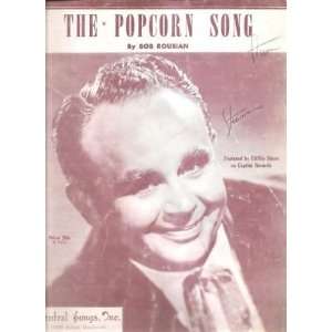    Sheet Music The Pop Corn Song Cliffie Stone 199: Everything Else