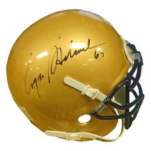 Roger Staubach Autographed / Signed Navy Mini Helmet:  