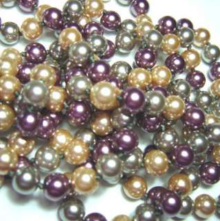 ADDL Item  1 pc beads imitate pearls Long Necklace 150cm 