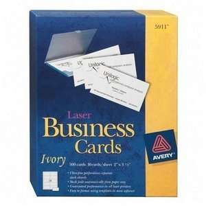    Avery® Color Laser Perforated Business Cards