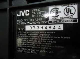 JVC HR A54U PRO CISION Head HRA54U  