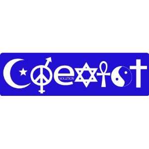  Coexist   10 Pack of Bumper Stickers 