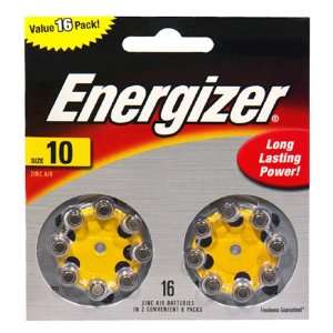  Energizer Zinc Air Batteries, Size 10, 2   8 packs Health 