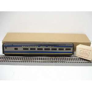 Baltimore & Ohio Shorty Coach Wood/Metal HO Scale by 
