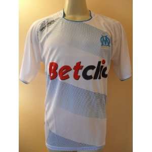  OLYMPIQUE MARSEILLE SOCCER JERSEY SIZE LARGE. NEW: Sports 