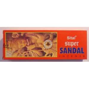 Sitar Super Sandal (Sandalwood)   Amber Aromatics Incense   Box of 25 