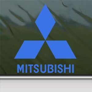  Mitsubishi Blue Decal JDM Ralliart Lancer EVO Car Blue 