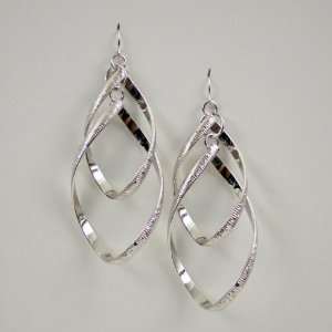 Sista Jewelry Custom Abstract Metal Dangle Earring Set Fashion Jewelry