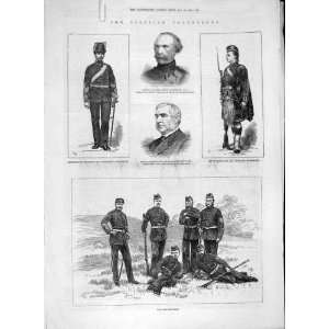   1881 Scottish Volunteers Lanarkshire Rifle Artillery