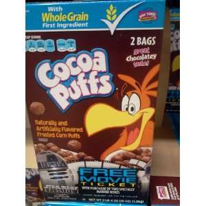 Cocoa Puffs 2 Bags with Whole Grain 36 Oz