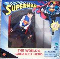 Superman / Clark Kent 9 Worlds Greatest Hero Hasbro  