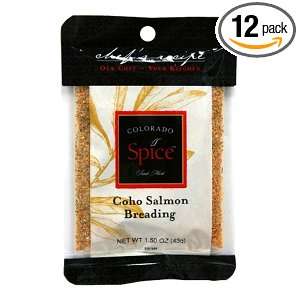 Colorado Spice Company, Seafood Spice, Coho Salmon Breading, 1.5 Ounce 