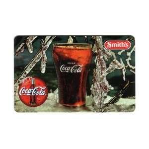  Coca Cola Collectible Phone Card: 1998 Smiths: 3m Glass of Coke 