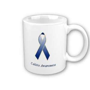 Colitis Awareness Ribbon Coffee Mug 