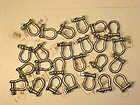 25 PC BOW SHACKLE CLEVIS HOOK CLEVIS PIN D RING SHACKLE 5/16