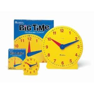  Learning Resources Big Time Clock Kit: Office Products