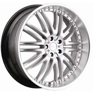 Menzari M Sport 20x8.5 Silver Wheel / Rim 5x4.5 with a 35mm Offset and 
