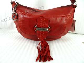   red leather strap has the shortest drop of 7 and longest drop of 25