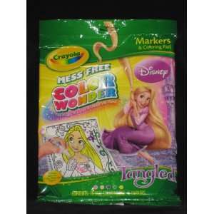   Disneys Tangled Rapunzel Color Markers & Coloring Pad: Toys & Games