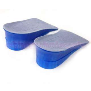 Silicone Increase Height Insoles Shoe Inserts 2 Layers  