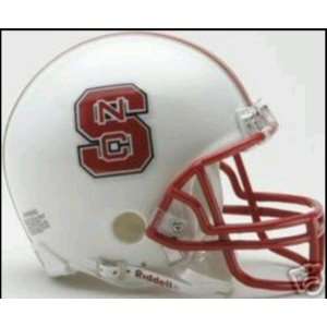 North Carolina State Wolf Pack Mini Replica Helmet:  Sports 