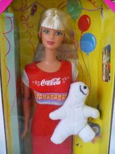 1998 Coca Cola Party Barbie Special Edition NIB  