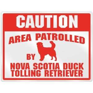   Nova Scotia Duck Tolling Retriever  Parking Sign Dog: Home & Kitchen