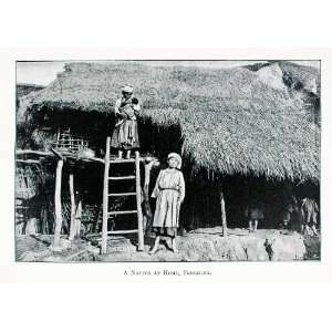  1895 Halftone Print Women Home Tonquin Tongking Tonkin Van 