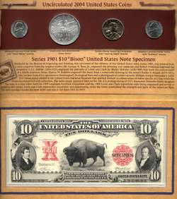 2004 Lewis and Clark Coinage & Note Currency Set  
