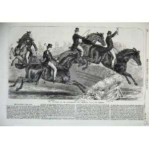   1868 Horse Show Agricultural Islington Hunters Jumping