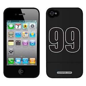  Number 99 on Verizon iPhone 4 Case by Coveroo  Players 