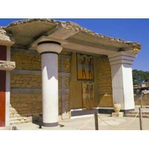  Palace Ruins with Mural Paintings, Minoan Archaeological 