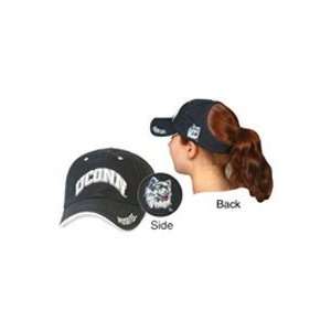  Connecticut Huskies Open Back Adjustable Womens Hat 