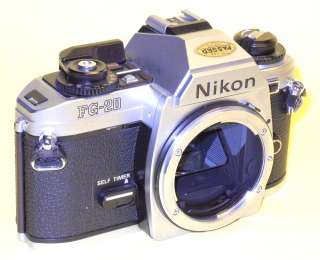 Nikon FG 20   camera body in extremely good condition  