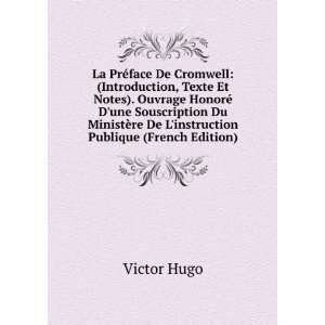   ¨re De Linstruction Publique (French Edition) Victor Hugo Books