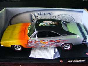 Hot wheels 69 Dodge Charger Sign 1st Convention rare  