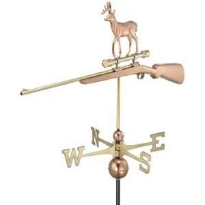  Rifle with Scope and Deer Weathervane   Standard Sized 