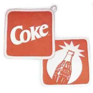  Coca Cola Coke Pot Holder Coke & Bottle Style
