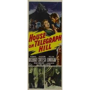 The House on Telegraph Hill Poster Movie Insert 14 x 36 Inches   36cm 