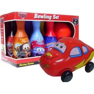   Disney Cars Bowling for Kids and Inflatable Car Shape: Toys & Games