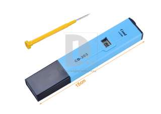 New Digital EC Conductivity Meter Cond Tester Pen Water 0~1999 μs/cm 