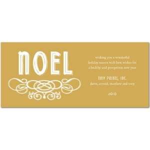  Business Holiday Cards   Noel Scroll By Studio Basics 